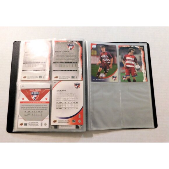 FC Dallas Soccer Team Card Binder 30 Cards 9 Signed Upper Deck - Picture 9 of 11